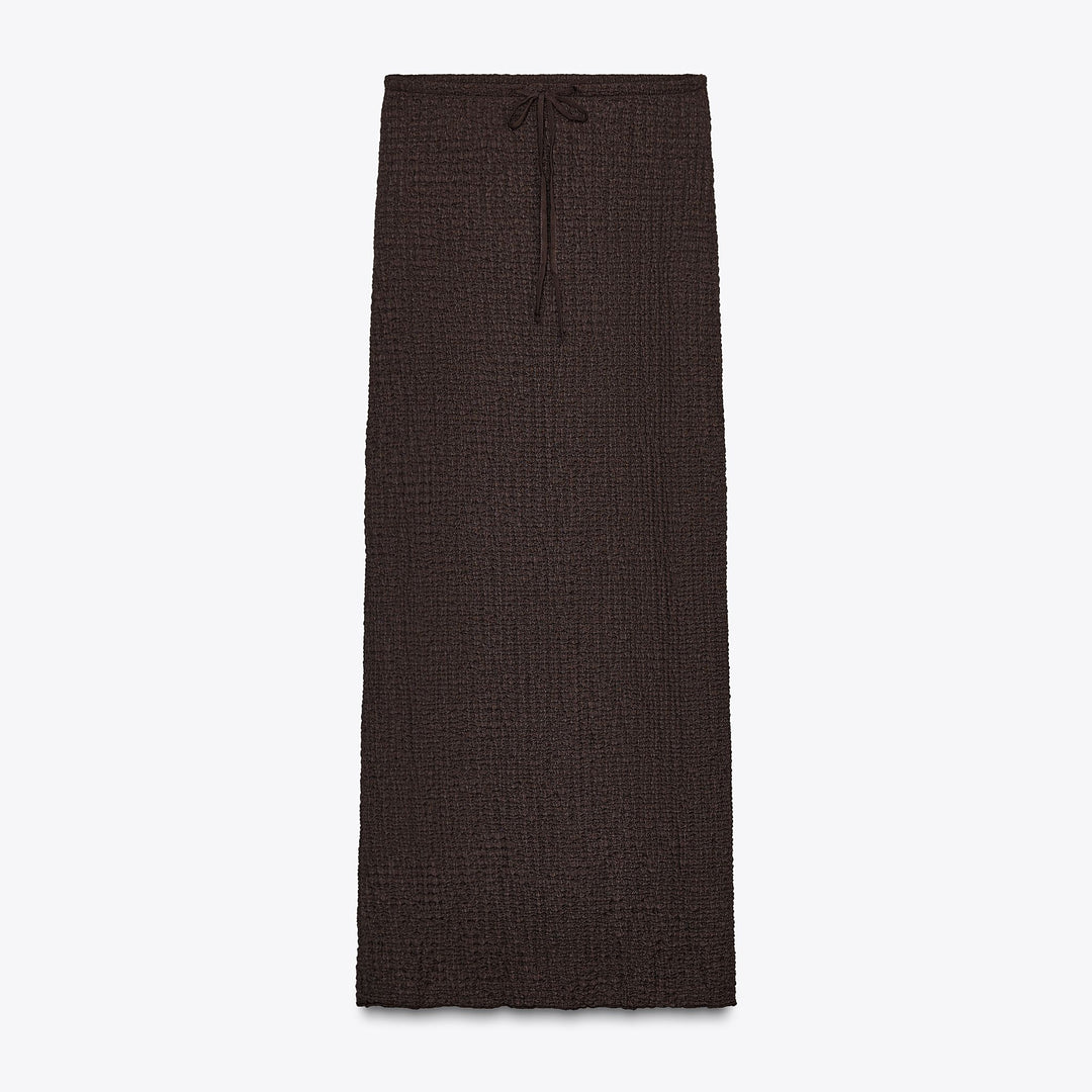 Moudda ZARA - Jupe Maxi - Texture & Cordon - Tunisie 1