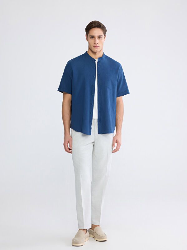Moudda LC Waikiki - Chemise manches courtes en tissu pour Homme - Tunisie 2