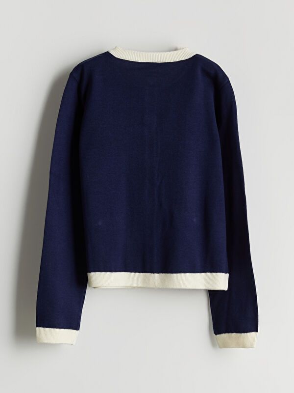 Moudda LC Waikiki - Cardigan en tricot Fille Marine - Tunisie 3