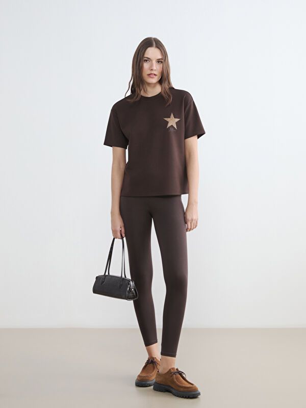 Moudda LC Waikiki - Body maternité imprimé en jersey manches courtes - Tunisie 2