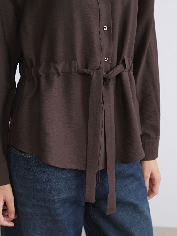 Moudda LC Waikiki - Chemise tissée à manches courtes pour Femmes - Tunisie 3