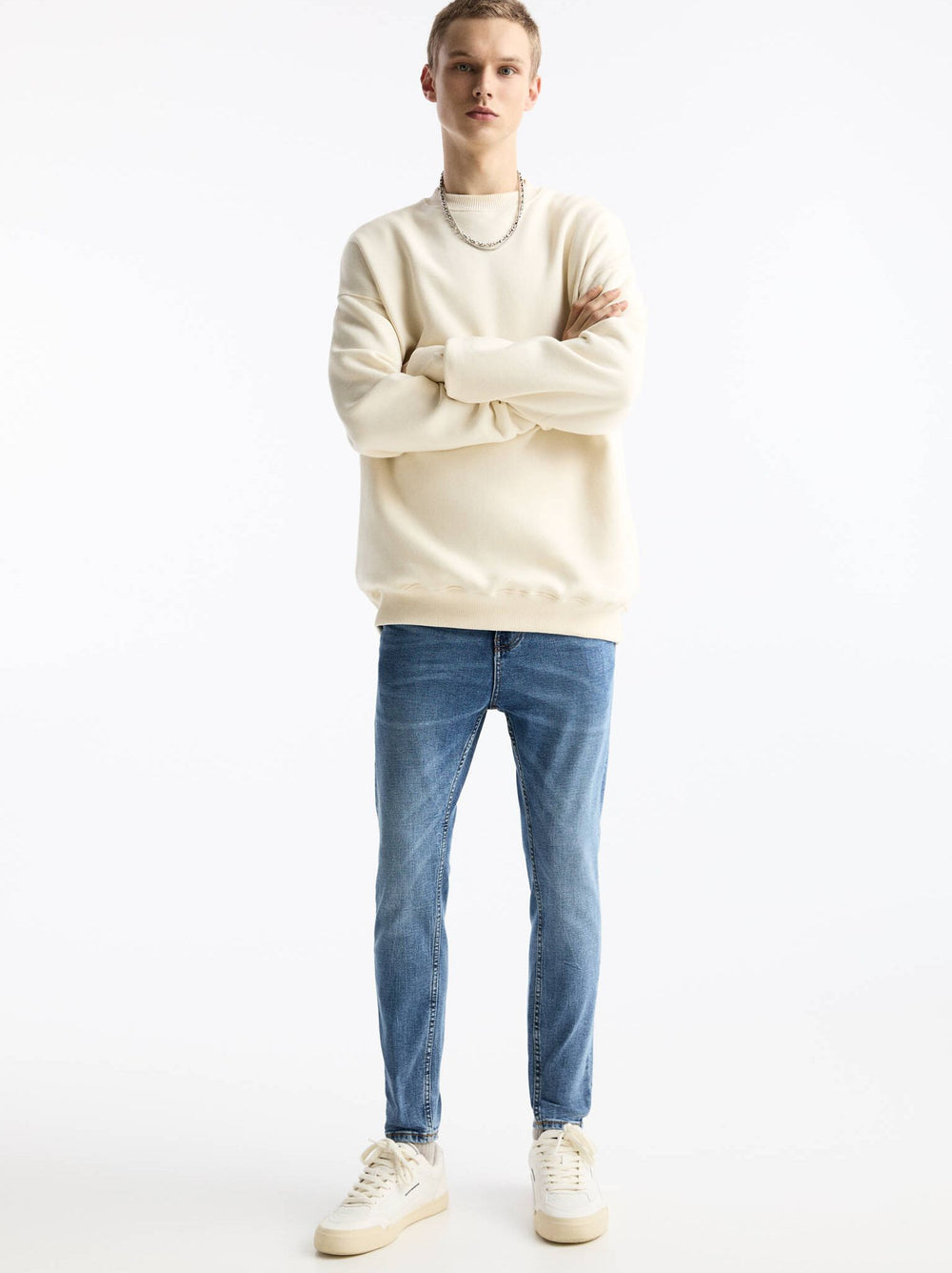 Moudda PULL & BEAR - Pantalon Denim Carrot - Tunisie 2