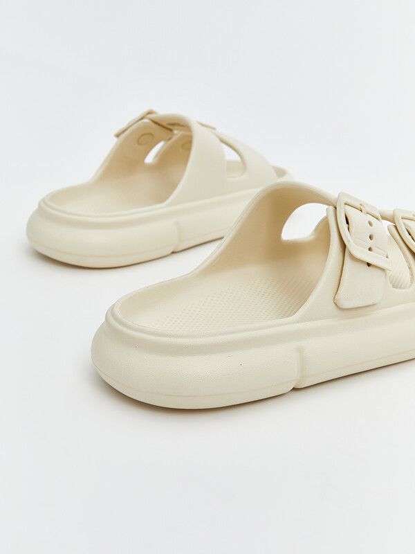 Moudda LC Waikiki - Pantoufles légères pour Femme couleur Beige - Tunisie 5