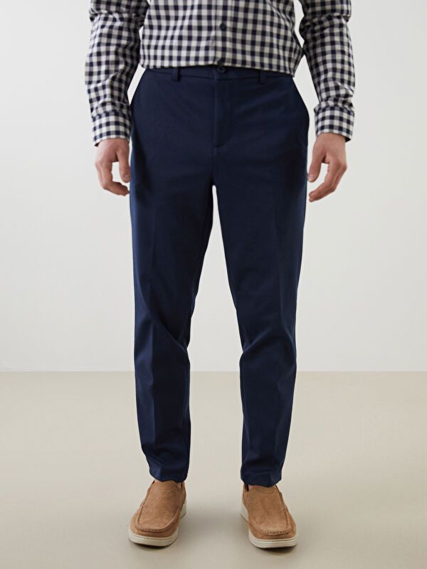 Moudda LC Waikiki - Pantalon chino tissé moyen Homme Mélange indigo - Tunisie 2