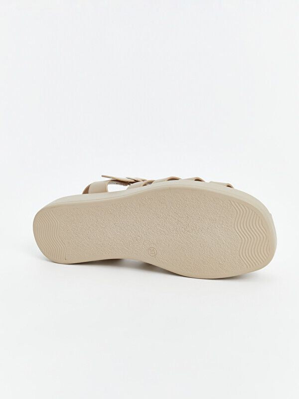 Moudda LC Waikiki - Sandales pour Femme couleur Beige - Tunisie 4