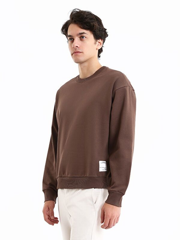 Moudda LC Waikiki - Sweatshirt en jersey Homme Brun - Tunisie 4