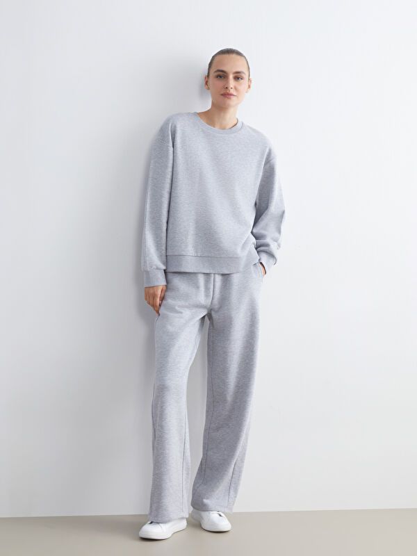 Moudda LC Waikiki - Sweatshirt jersey Femme Mélange de gris - Tunisie 2