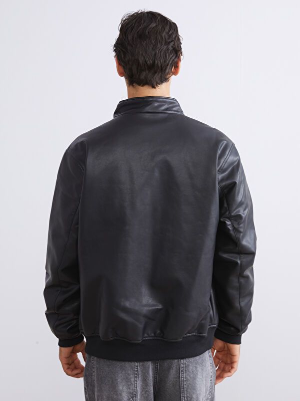 Moudda LC Waikiki - Manteau léger en similicuir pour Homme - Tunisie 5