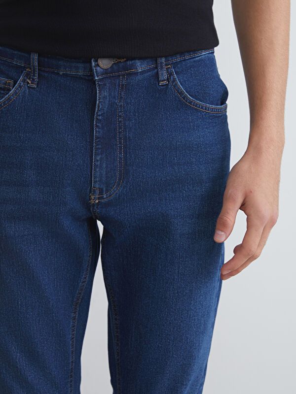 Moudda LC Waikiki - Pantalon jean tissé basique Homme Rodéo noir - Tunisie 3