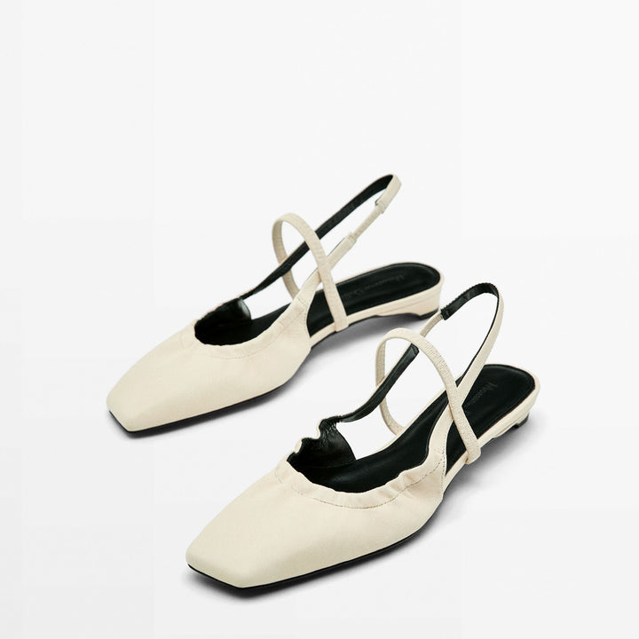 Moudda Massimo Dutti - Ballerines sans talon froncée - Tunisie 3