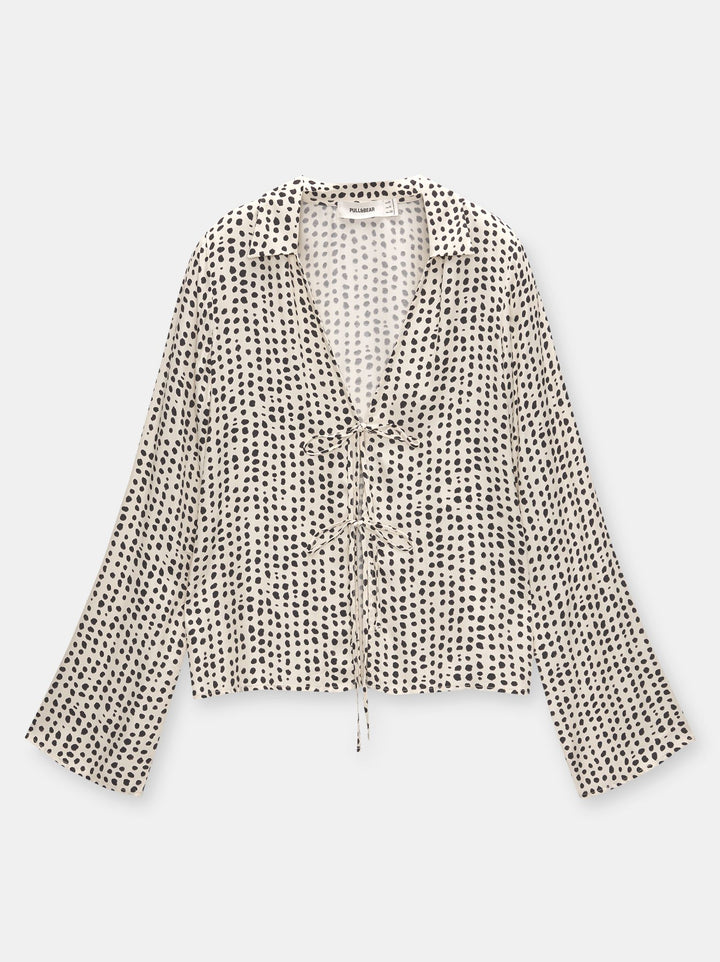 Moudda PULL & BEAR - Chemise Fluide Lacets - Tunisie 1