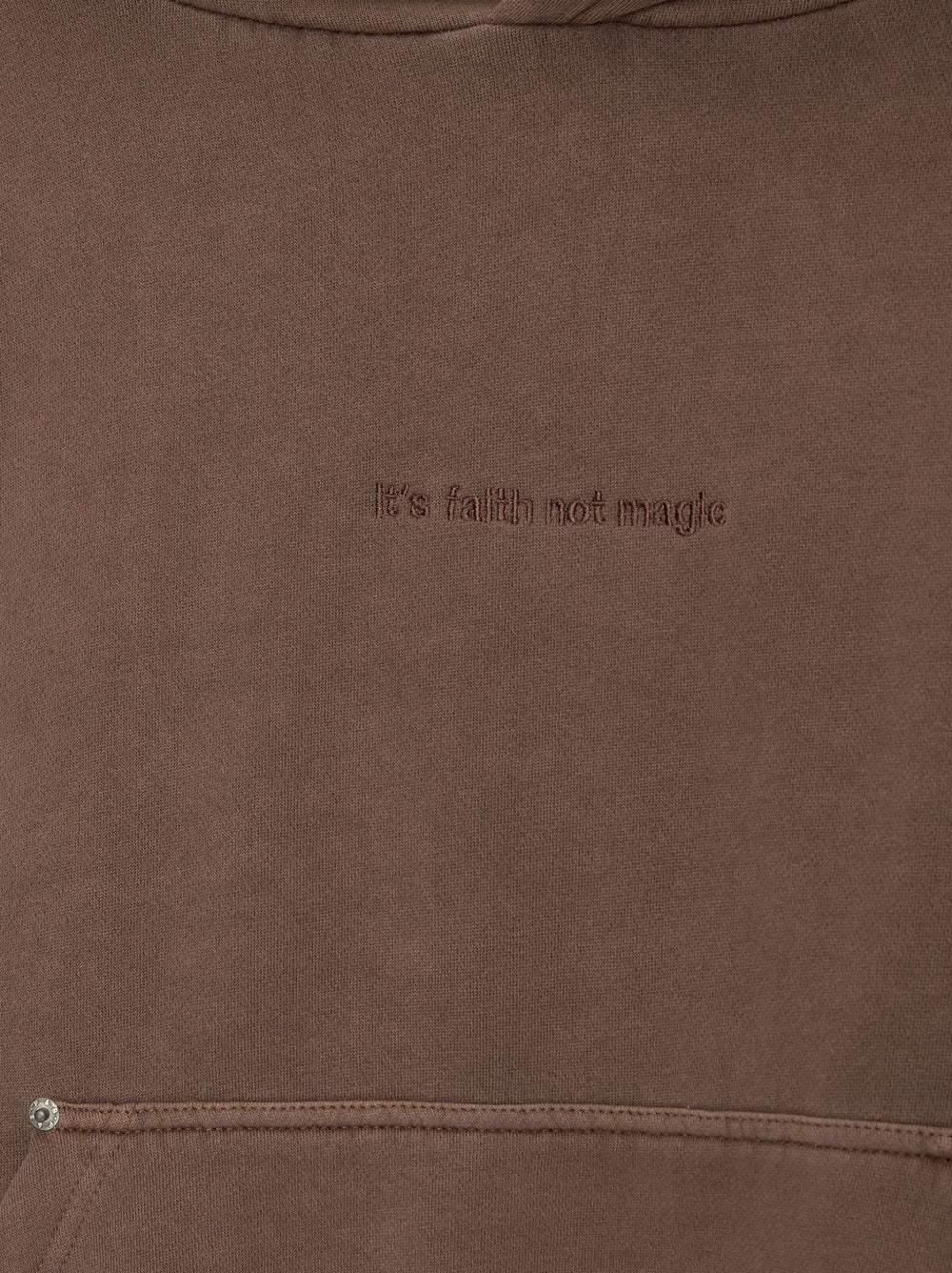 Moudda PULL & BEAR - Sweat à Capuche Lavé Brodé avec Snaps Distressed - Tunisie 2