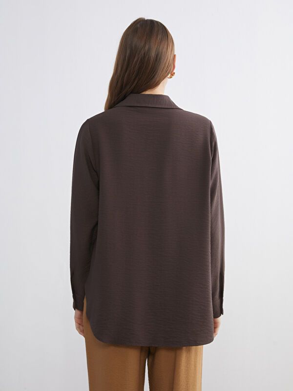 Moudda LC Waikiki - Chemise manches longues en tissu pour Femme - Tunisie 4