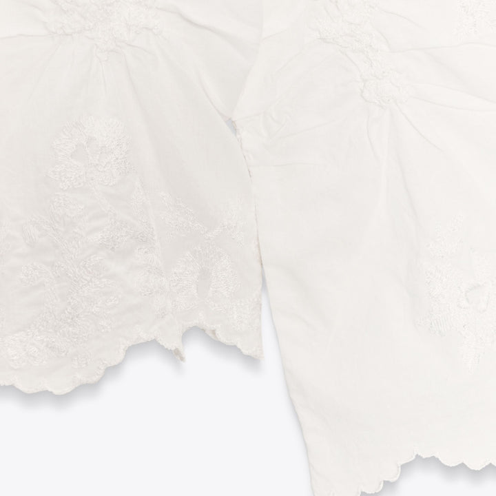 Moudda ZARA - Blouse - Col Polo, Fronces & Broderie - Tunisie 3