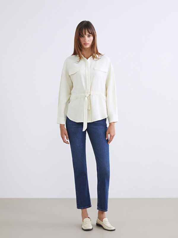 Moudda LC Waikiki - Chemise tissée à manches longues pour Femmes - Tunisie 2