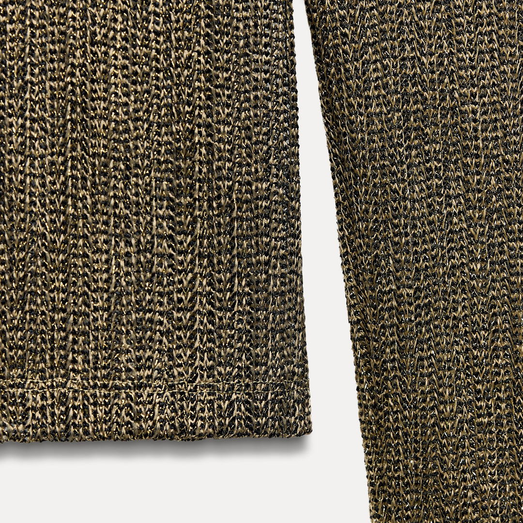 Moudda ZARA - Top Motif Chevrons Lurex - Tunisie 3