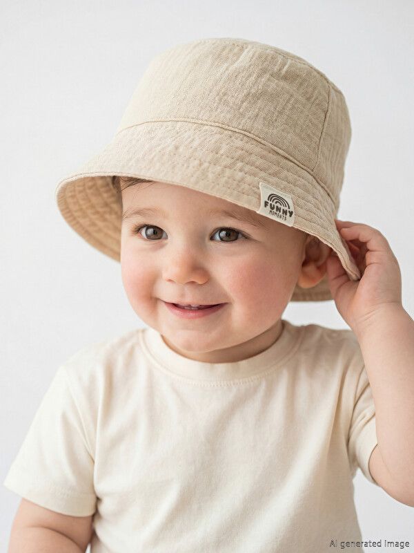 Moudda LC Waikiki - Chapeau bucket pour Garçon couleur Beige - Tunisie 1