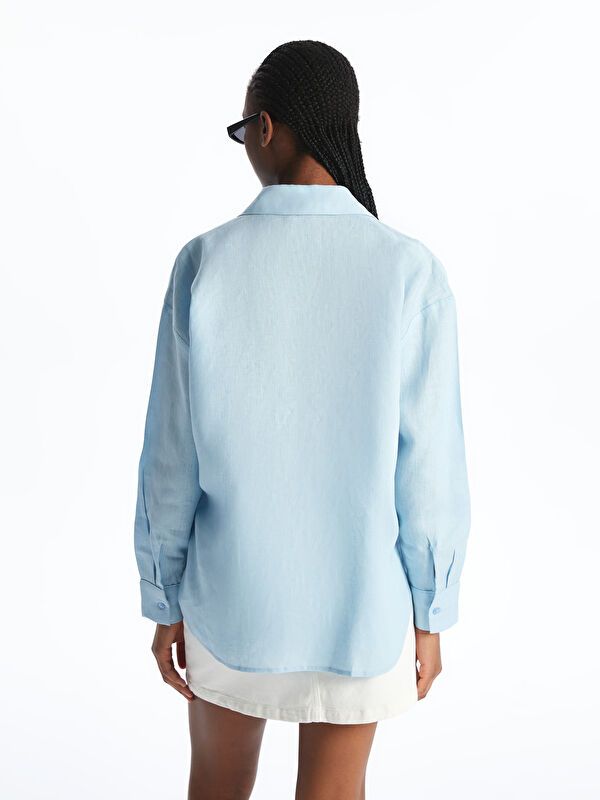 Moudda LC Waikiki - Chemise tissée à manches longues pour Femmes - Tunisie 4