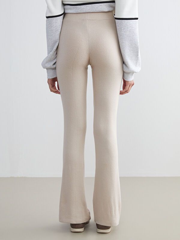 Moudda LC Waikiki - Pantalon en jersey Femme Mélange beige - Tunisie 4