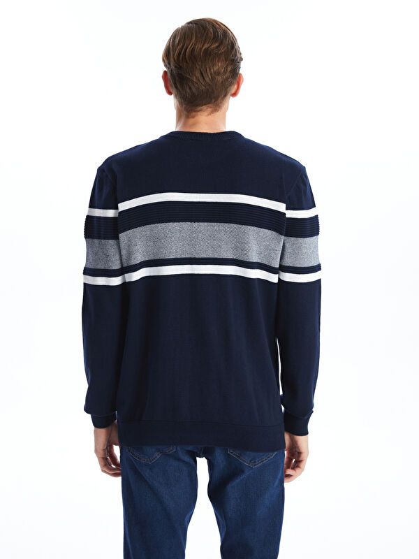 Moudda LC Waikiki - Pull rayé en tricot pour Homme - Tunisie 4