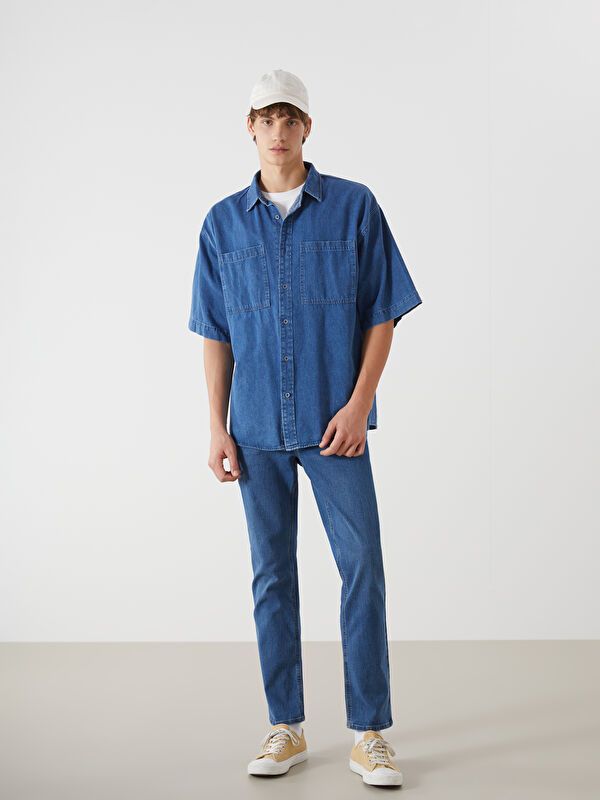 Moudda LC Waikiki - pantalon en jean tissé pour Hommes - Tunisie 1