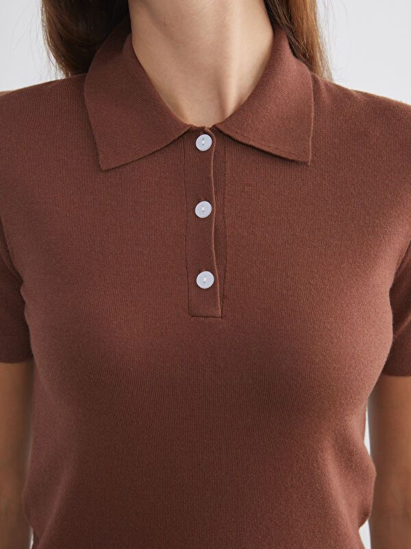 Moudda LC Waikiki - Pull tricot à manches courtes pour Femmes - Tunisie 3