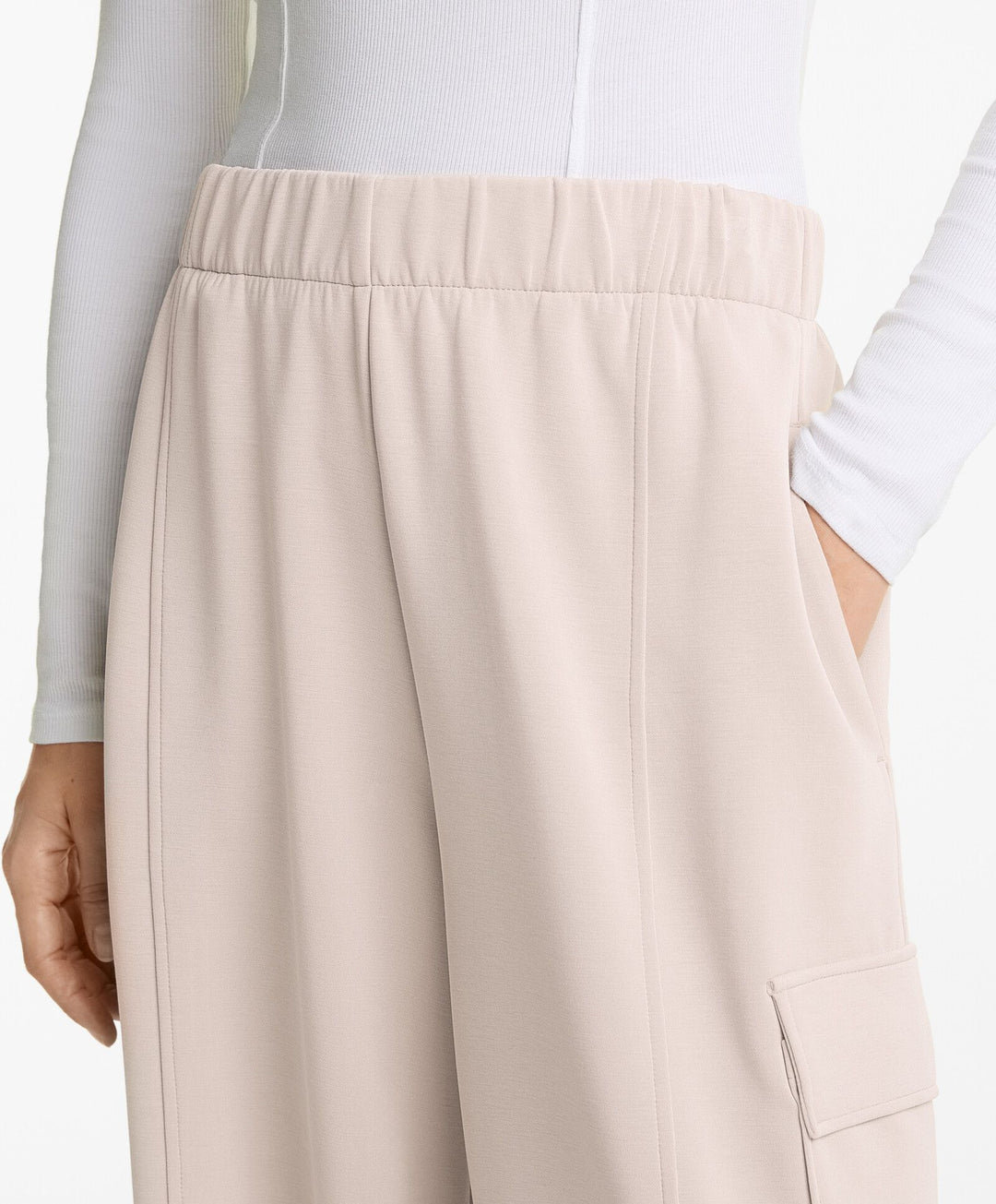 Moudda Oysho - Pantalon Long Barrel Utility - Modal Premium Chaud - Tunisie 5