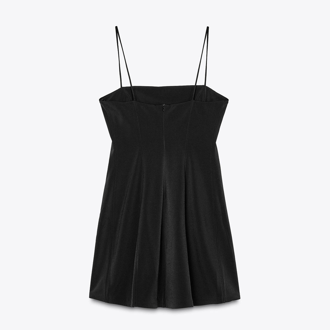Moudda ZARA - Robe Mini Bretelles - Crêpe Heavy - Tunisie 2