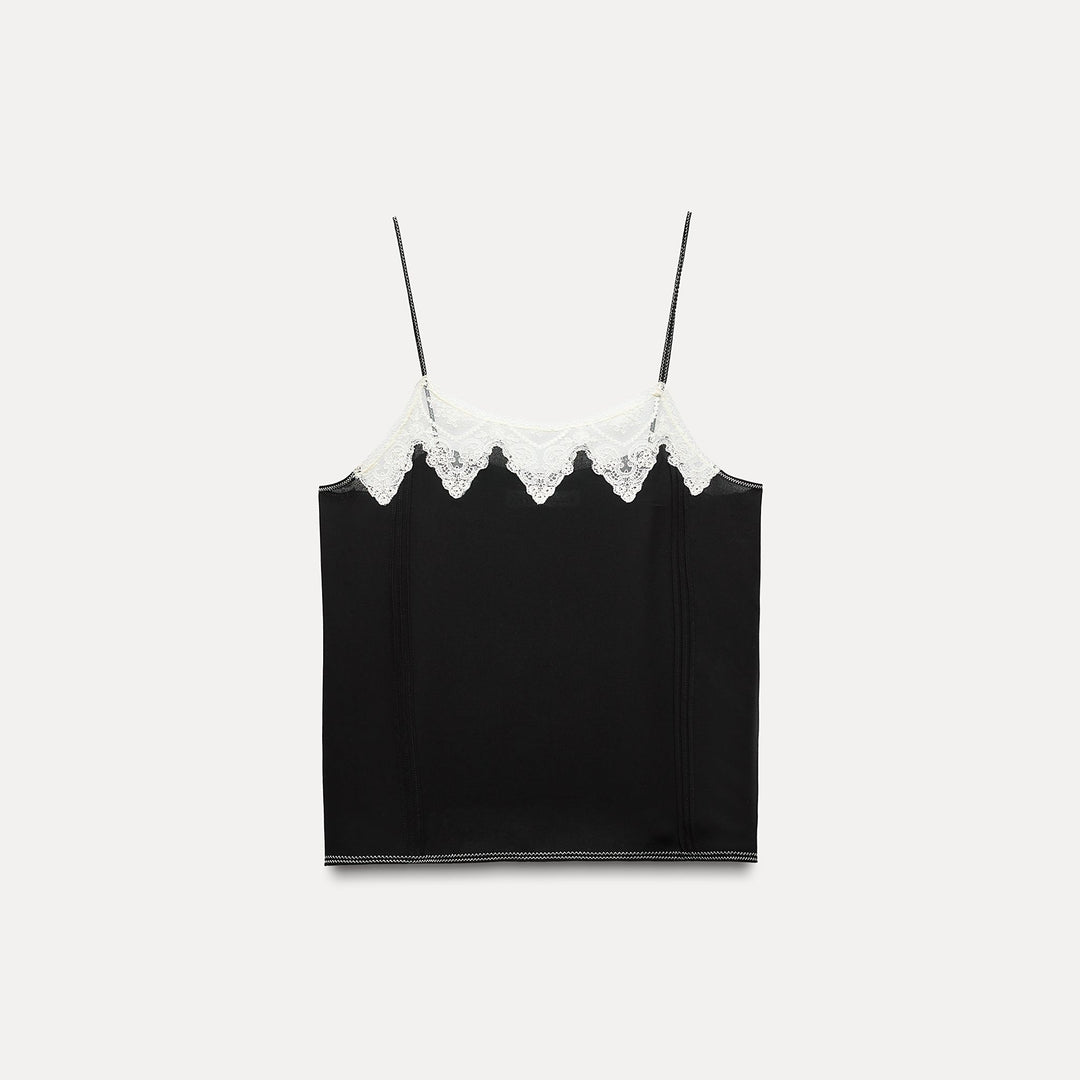 Moudda ZARA - Haut en lingerie avec dentelle - Tunisie 2