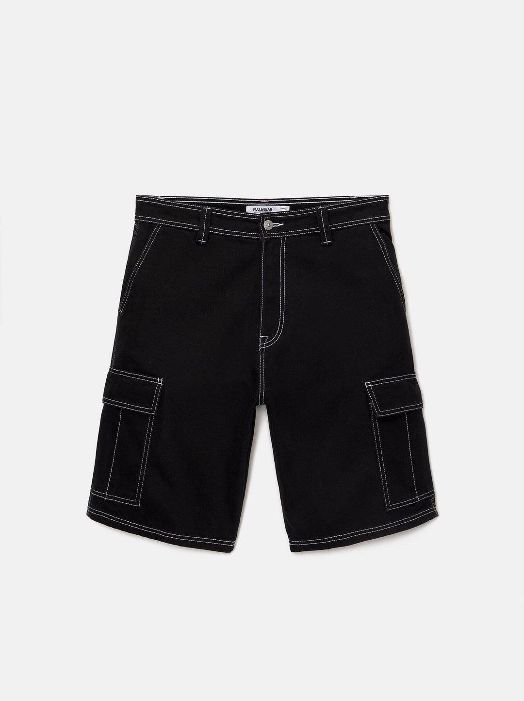 Moudda PULL & BEAR - Bermuda Cargo Coutures Contrastées - Tunisie 4