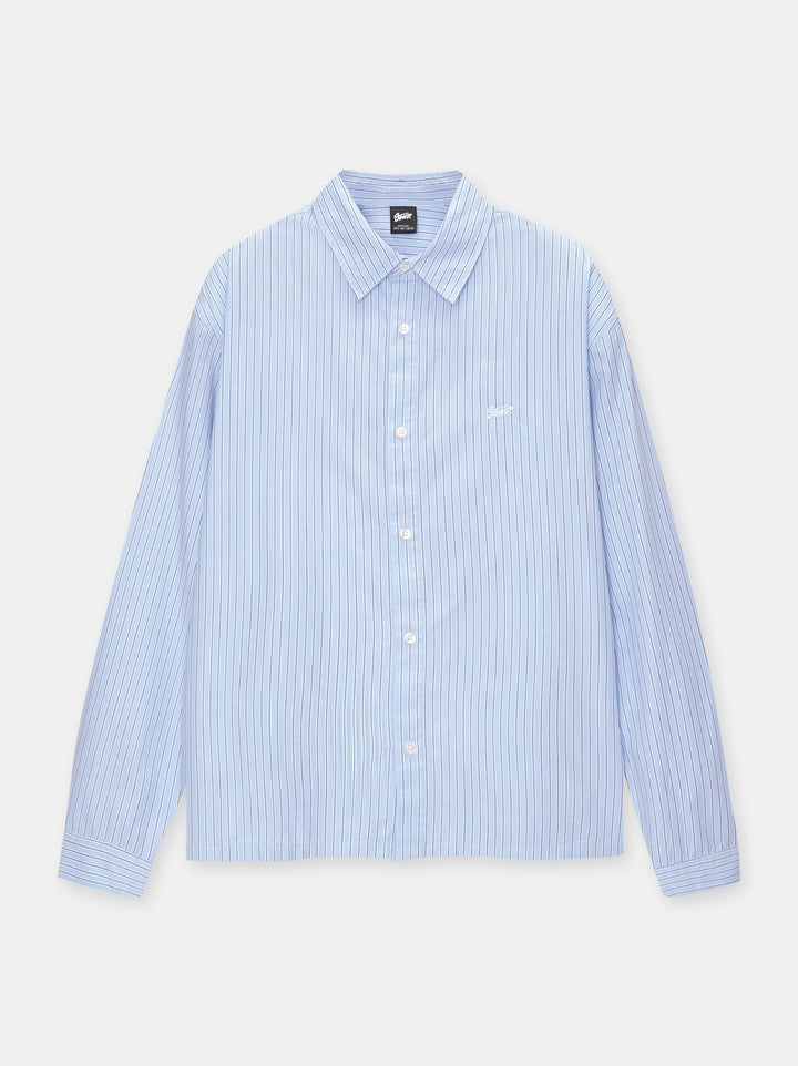 Moudda PULL & BEAR - Chemise Manches Longues Popeline Rayures Crop STWD - Tunisie 2