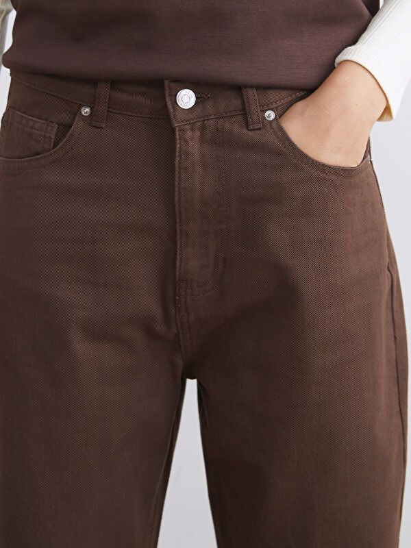 Moudda LC Waikiki - pantalon tissé en jean pour Femmes - Tunisie 3