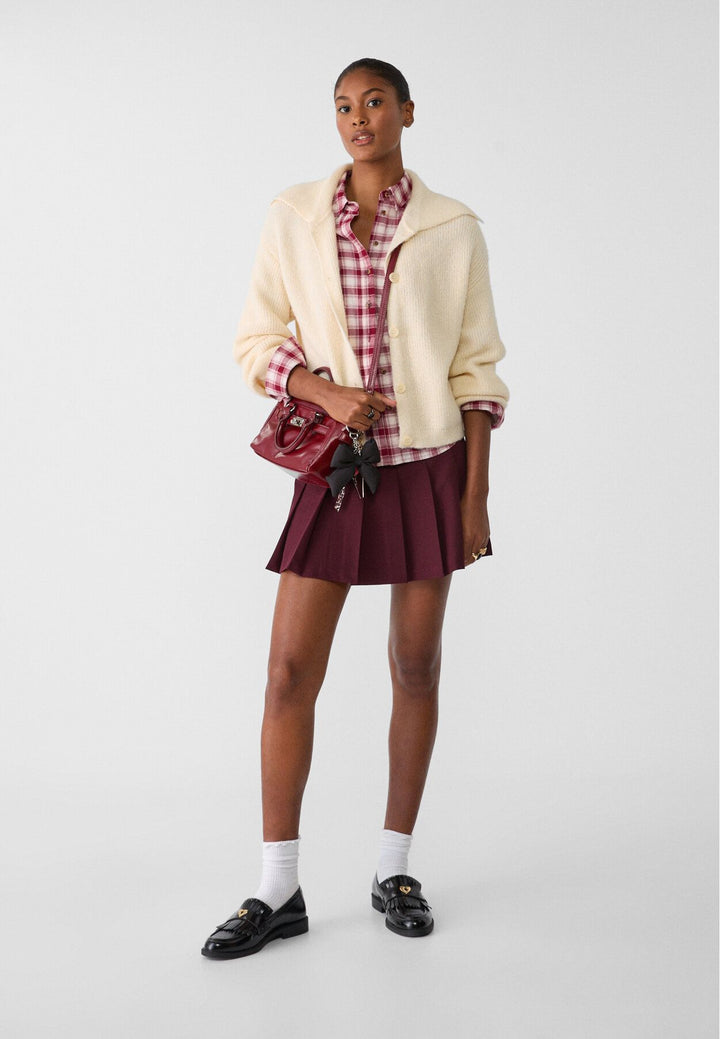 Moudda STRADIVARIUS - Cardigan en Maille avec Col Polo - Tunisie 3