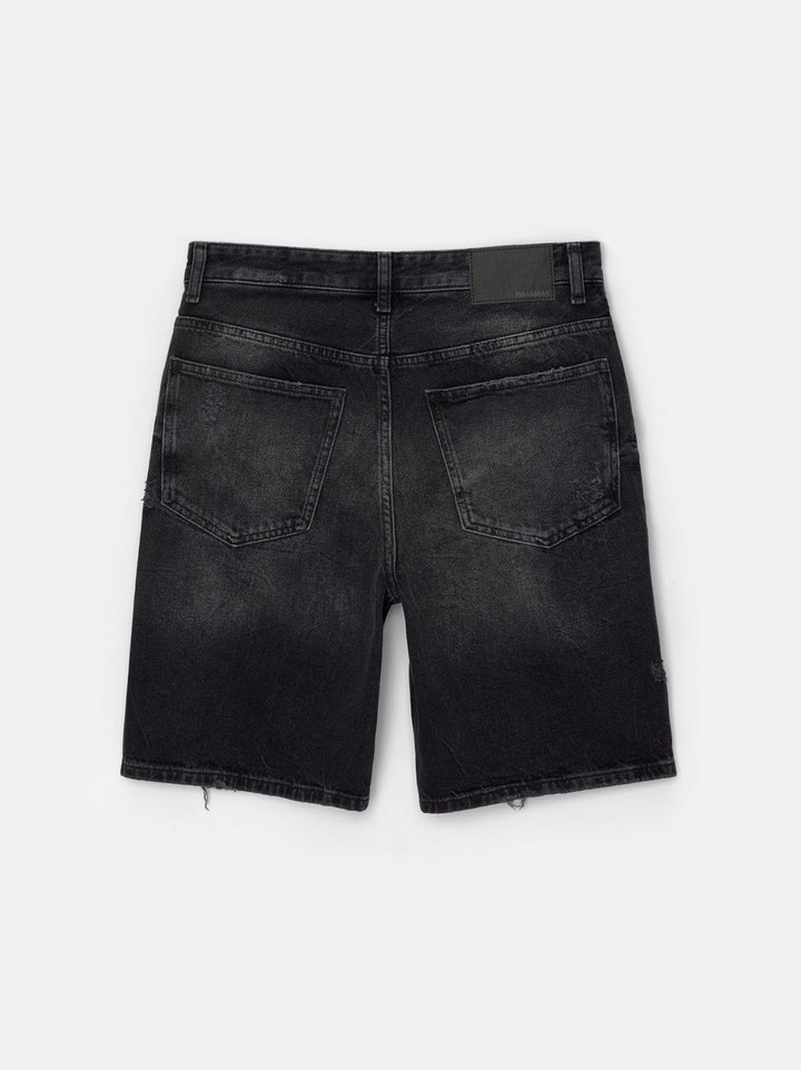 Moudda PULL & BEAR - Bermuda Denim Straight Déchiré TK AK - Tunisie 3