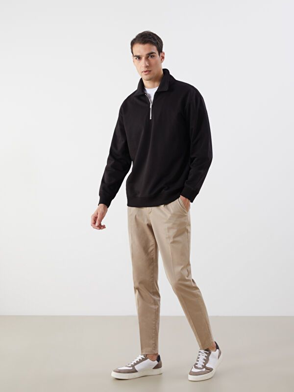 Moudda LC Waikiki - Sweatshirt en jersey Homme Brun foncé - Tunisie 2