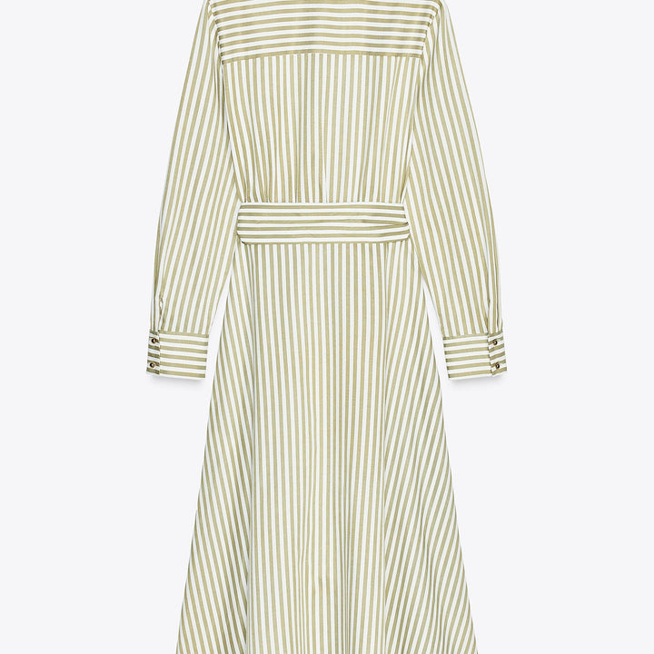 Moudda ZARA - Robe Midi Chemisier - Jupe Plissée & Ceinture - Tunisie 2