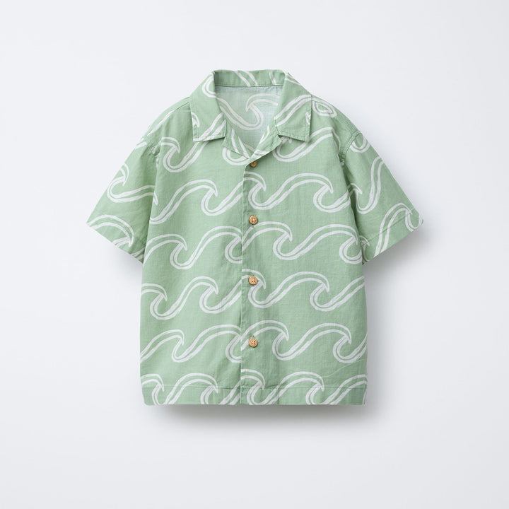 Moudda ZARA - Chemise Enfant - Big Olita & Vagues Vertes (6T) - Tunisie 1