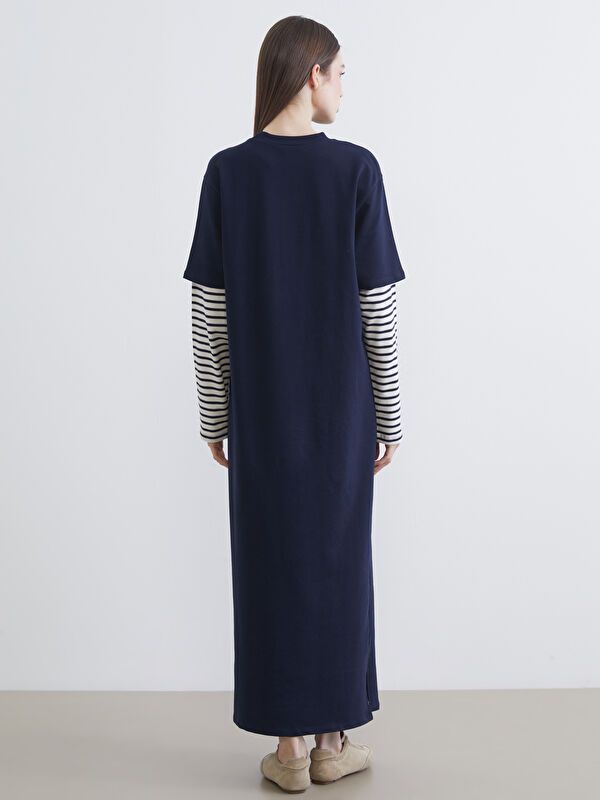 Moudda LC Waikiki - Robe manches longues en jersey pour Femme - Tunisie 4
