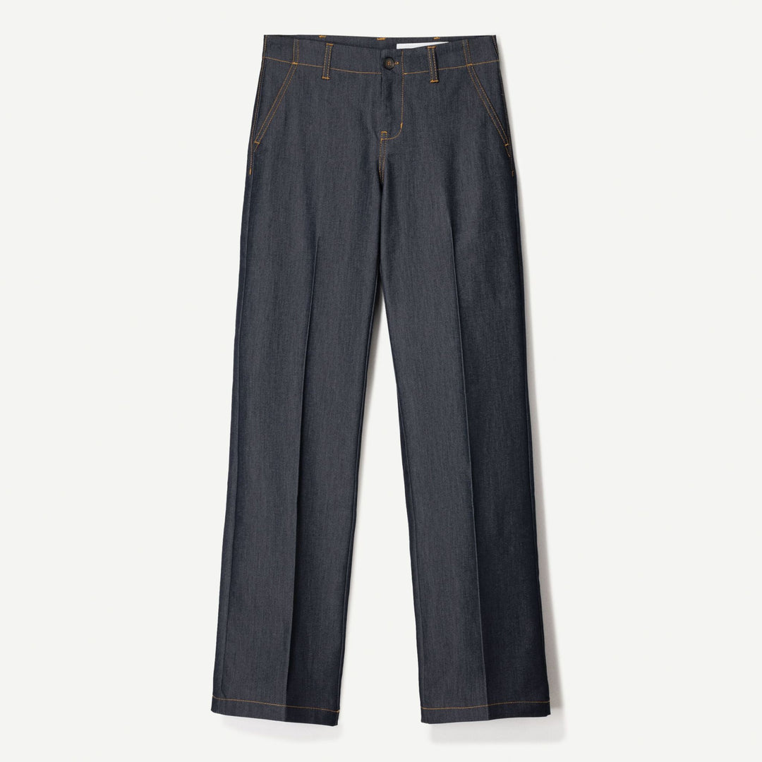 Moudda BERSHKA - Pantalon Bootcut Polyviscose - Taille Basse - Tunisie 1