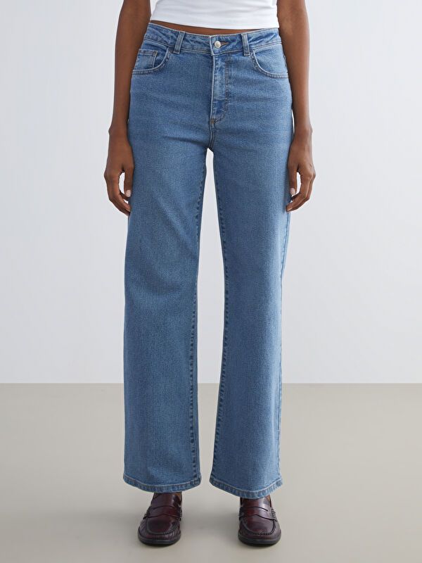 Moudda LC Waikiki - pantalon en jean tissé pour Femmes - Tunisie 2