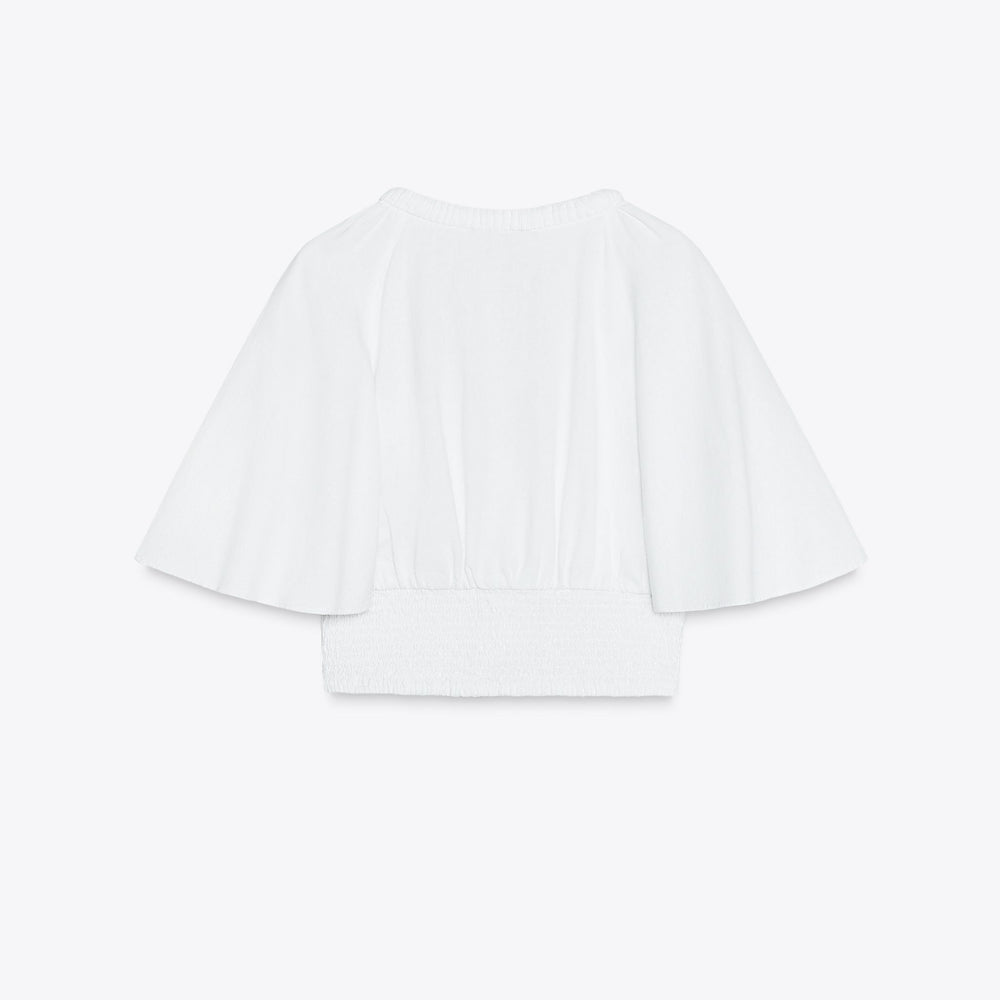 Moudda ZARA - Blouse - Volants, Fronces & Lin/Viscose - Tunisie 2