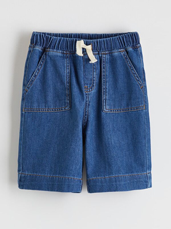 Moudda LC Waikiki - Bermuda en denim pour Garçon couleur Rodeo Bleu indigo moyen - Tunisie 1