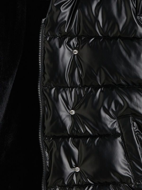 Moudda LC Waikiki - Manteau lourd Fille Noir - Tunisie 2