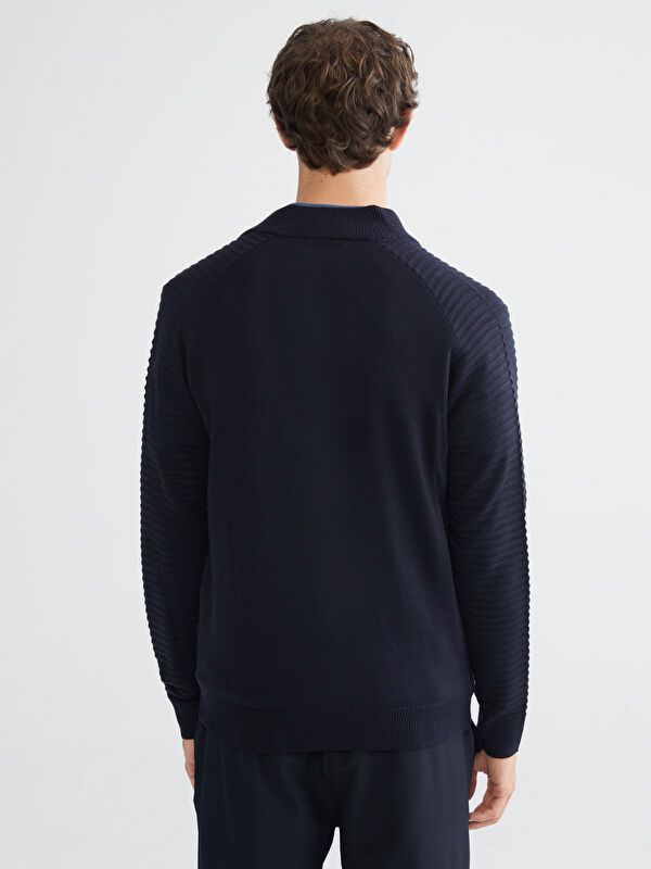 Moudda LC Waikiki - Cardigan en tricot Homme Marine - Tunisie 5