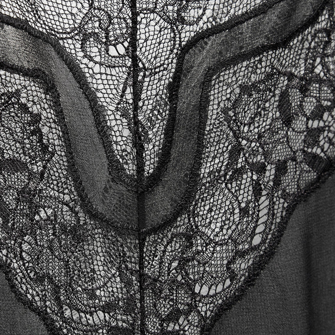 Moudda ZARA - Robe de soie combinée dentelles - Tunisie 3