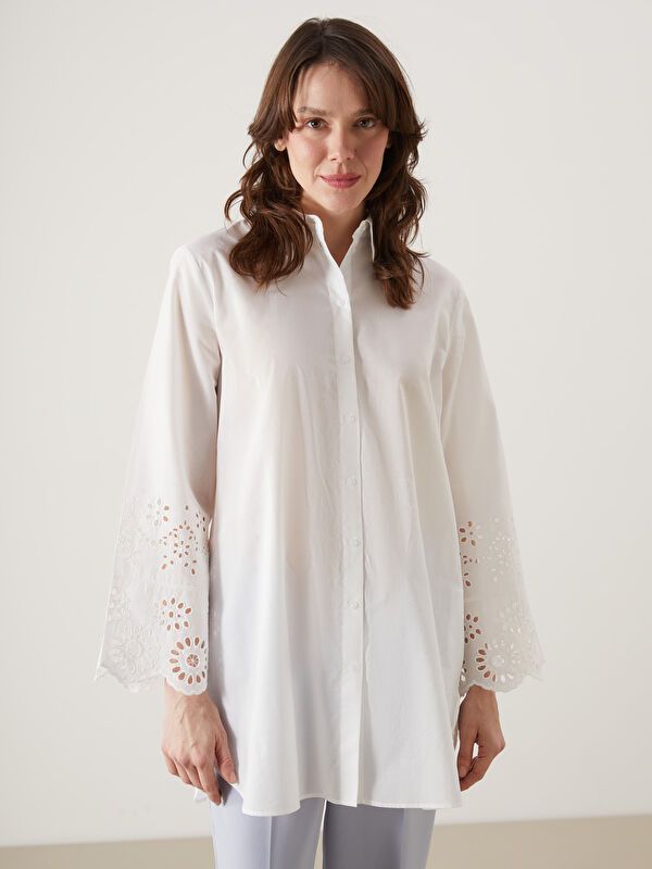 Moudda LC Waikiki - Tunique tissée cv à manches longues pour Femmes - Tunisie 1