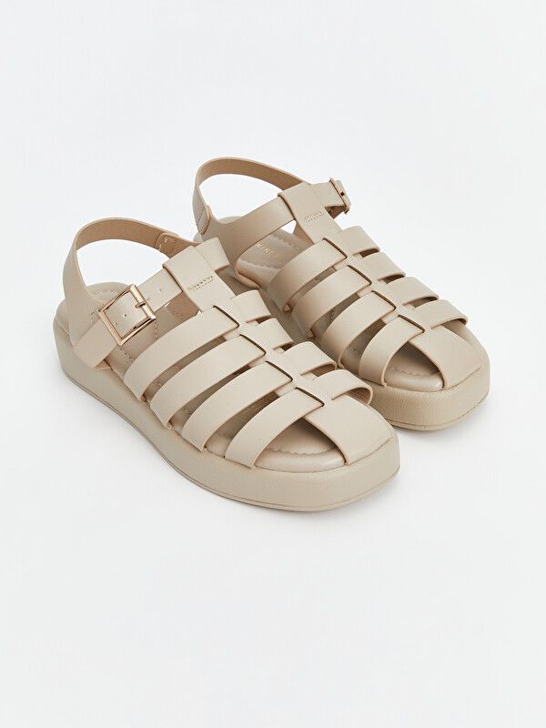 Moudda LC Waikiki - Sandales pour Femme couleur Beige - Tunisie 1