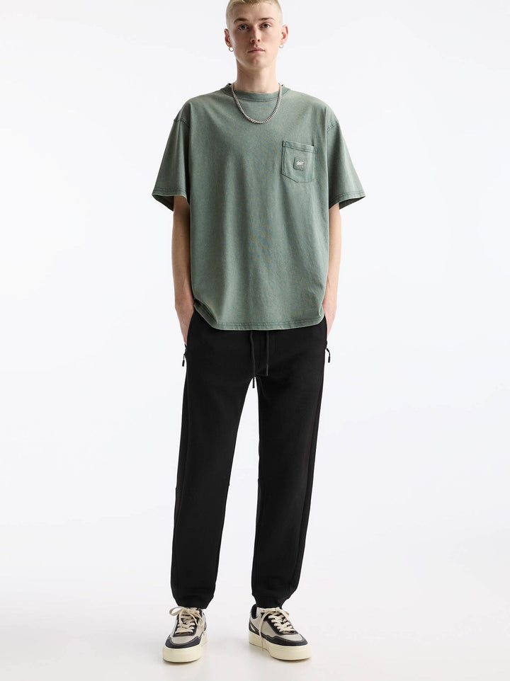 Moudda PULL & BEAR - Pantalon Jogging Piqué Tech - Tunisie 4