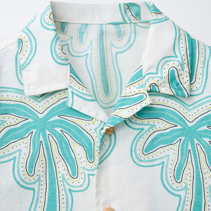 Moudda ZARA - Chemise Enfant - Big Olita & Palmiers (6T) - Tunisie 3