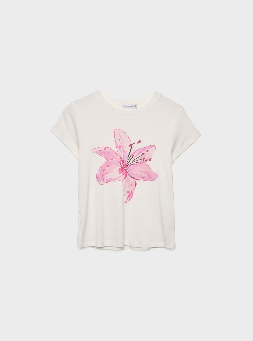 Moudda STRADIVARIUS - T-Shirt Imprimé Fleur - Tunisie 4